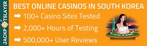 slotsite in korea|Online Casinos in Korea .